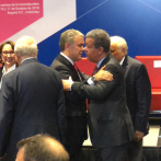 Leonel Fernández sostiene encuentro con el presidente colombiano Iván Duque