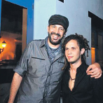 Vicente García y Juan Luis graban merengue juntos