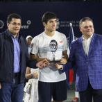 Christian Garín se coronó campeón de sencillos en Santo Domingo Open
