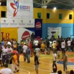 Torneo de baloncesto en Moca termina en caos