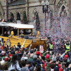 Boston festeja otro campeonato de sus Medias Rojas