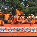 Cibao FC realiza el desfile del triunfo