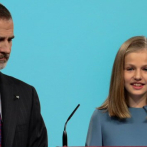 Heredera de trono español, 13 años, hace aparición pública