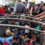 Caravana migrante avanza por estado mexicano de Veracruz rumbo a EEUU