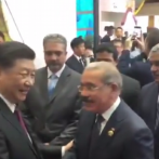 Danilo asegura ante Xi Jinping que la piña dominicana es la más dulce durante visita a feria de Shangai