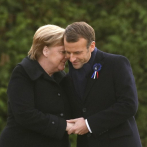 Macron y Merkel reafirman lazos de amistad cien años después del fin de la Primera Guerra Mundial