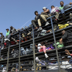 Caravana migrante llega a Irapuato, en México