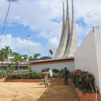 Avanzan trabajos restauración de la plazoleta La Trinitaria