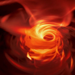 Video muestra como sería volar a través de un agujero negro supermasivo