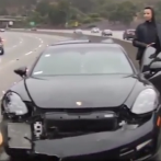 Curry sale ileso de accidente múltiple ocurrido en autopista de Oakland