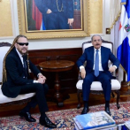 Toño Rosario visita al presidente Danilo Medina en el Palacio Nacional