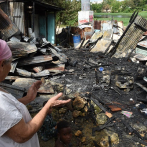 Incendio destroza casa de señora de 70 años en Gualey