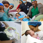 Dos niñas y un niño: los primeros bebés del año nacidos en tres maternidades del Gran Santo Domingo
