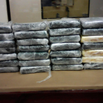 Ocupan 28 paquetes de cocaína camuflados en rollos de cartón en Puerto Caucedo