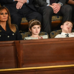 Joshua Trump, el niño acosado por su apellido que se quedó dormido durante el discurso del presidente Trump