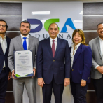 Empresa recibe certificación OEA de la DGA