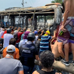 Destruyen autobuses en Venezuela en medio de protestas por cierre en frontera