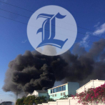 #EnVivo: Incendio en fábrica de plástico en Haina