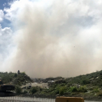 Se registra otro incendio en vertedero de Puerto Plata