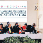 Grupo de Lima aboga por salida no militar
