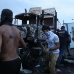 Camión con ayuda humanitaria fue incendiado por un seguidor de Guiadó
