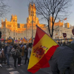 Miles marchan en Madrid a favor de los secesionistas catalanes