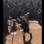 Video: Así baila la hija de Kim Kardashian en la misa del domingo