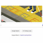 Google homenajea a inventor de la superficie podotáctil