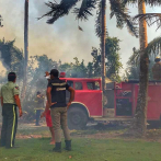 Incendio forestal afecta zona de Cabeza de Toro