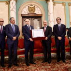 Imponen Orden del Mérito Duarte, Sánchez y Mella a Lorenzo Jiménez de Luis