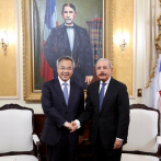 Vice primer ministro chino Hu Chunhua visita a Danilo Medina en Palacio Nacional