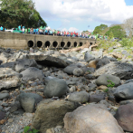 Consignas y cánticos para reclamar que cese depredación río Camú