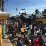 Residentes de Las Terrenas marchan por humareda de vertedero municipal