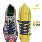 El calzado confeccionado con maíz para cuidar el medio ambiente