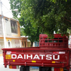 Así se roban un camión del Residencial Santo Domingo en la Capital