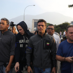 Venezolanos cortan las calles de Caracas en apoyo a Juan Guaidó