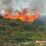 Fuegos forestales afectan zonas de San José de las Matas