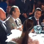Julio Iglesias y Peña Nieto coinciden en una boda en México