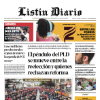 La semana contada en seis portadas de Listín Diario