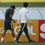 Lesión de Neymar lo saca de su primera práctica con Brasil
