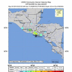El Salvador levanta alerta de tsunami por sismo de magnitud 6,8