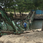 Colapsa puente peatonal que comunica playas de Puerto Plata