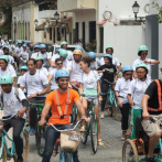 Más de 100 personas corren el bicicleta por el bien del planeta