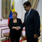 Michelle Bachelet sostiene con Nicolás Maduro su última reunión en Venezuela