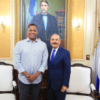Bolívar Valera, Santiago Matías y Aquiles Correa reciben consejos del presidente Medina