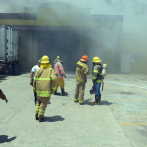 Fuego provoca daños a Inspectoría JCE