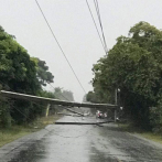 Lluvias y vientos causan daños en zonas de Dajabón