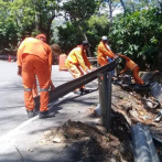 Obras Públicas inicia trabajos en carretera Casabito-Constanza