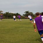 Selección de fútbol visita a Monserrat