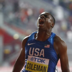 Coleman evade sanción y conquista el oro en los 100 metros planos